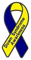 Down Syndrome Awareness ribbon